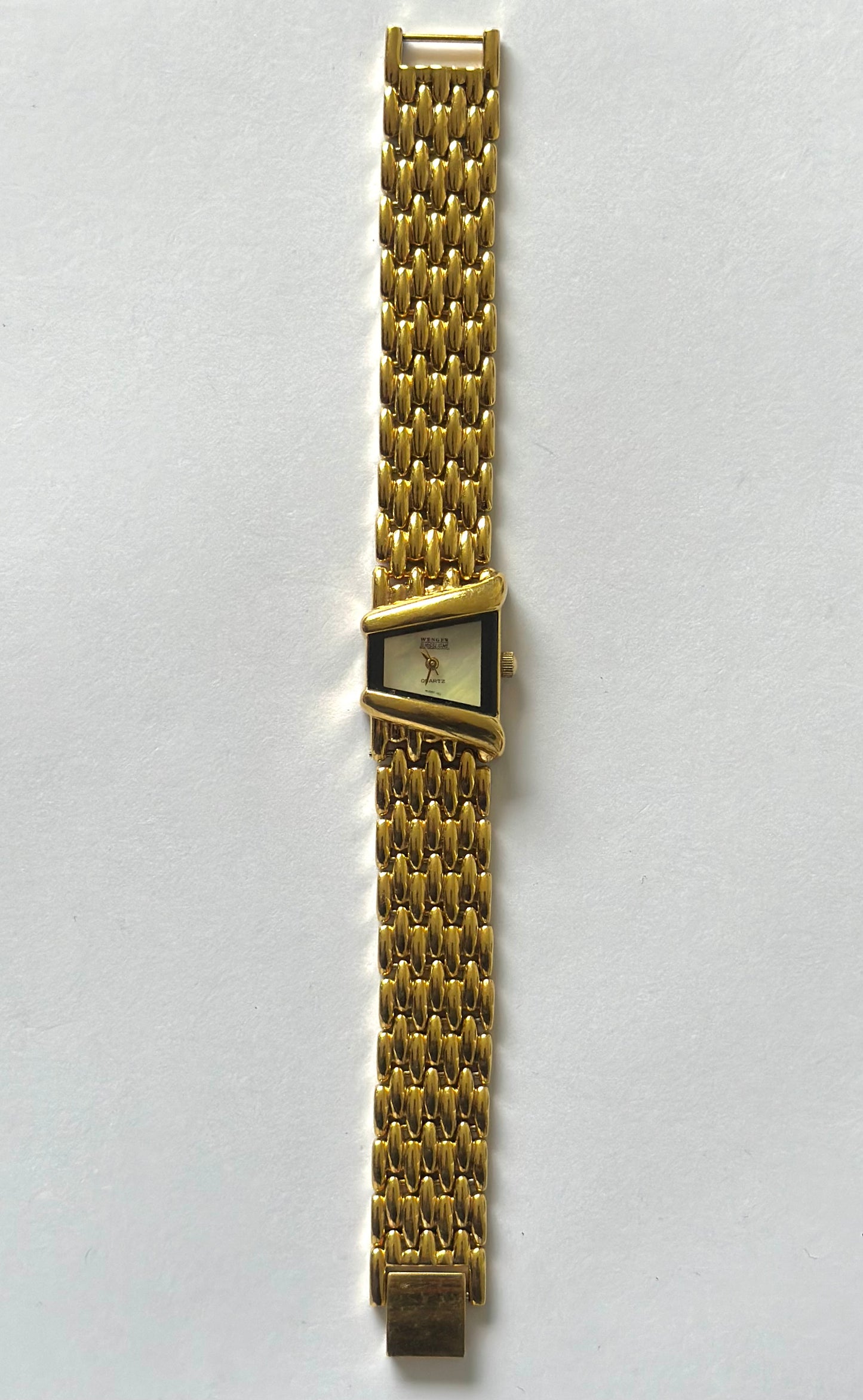 Gold Asymmetrical Watch