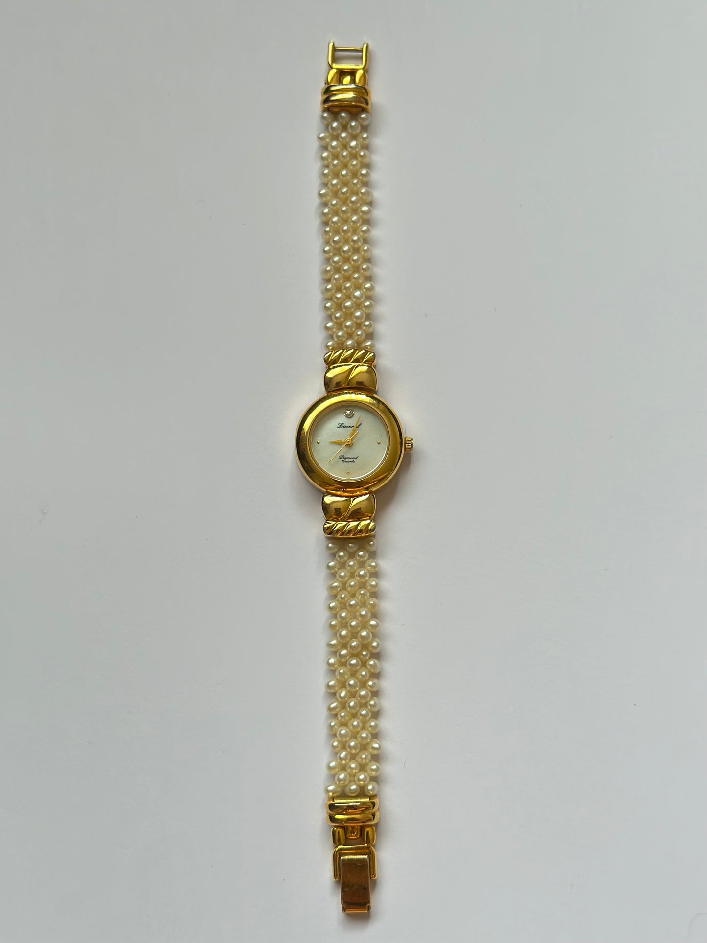 Real Pearls Watch in original box