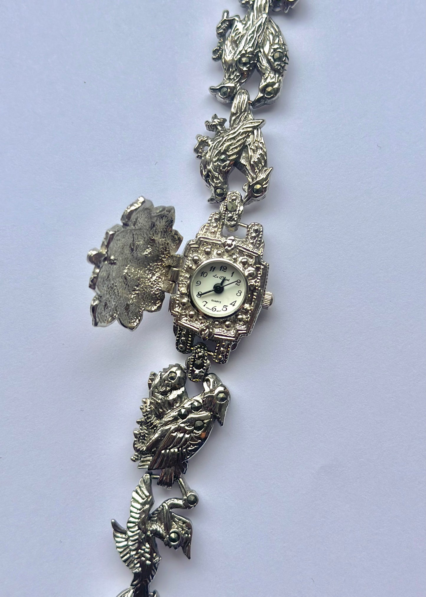 Silver Peakaboo Watch