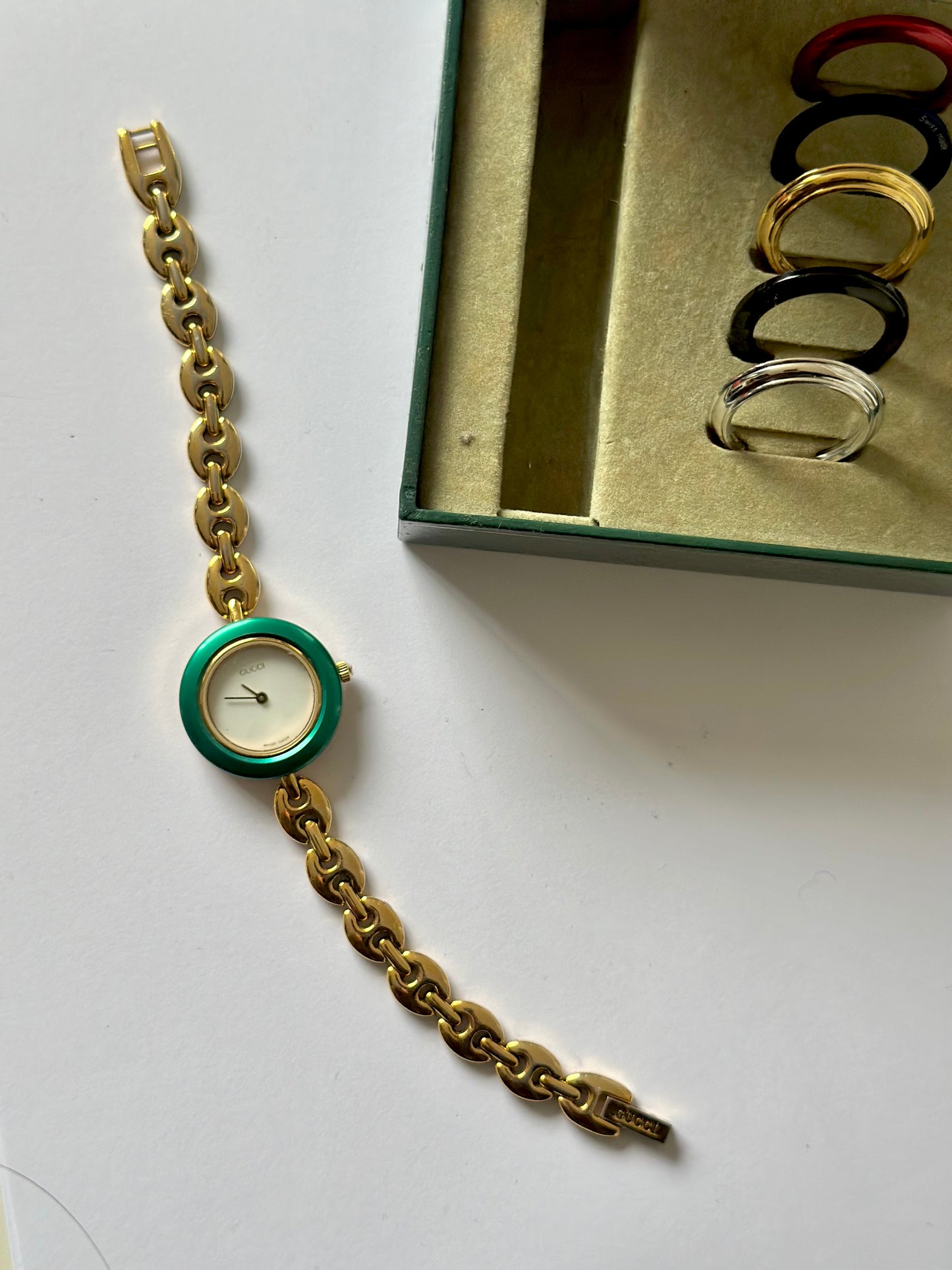 Authentic Gucci Bezel Watch 1990s