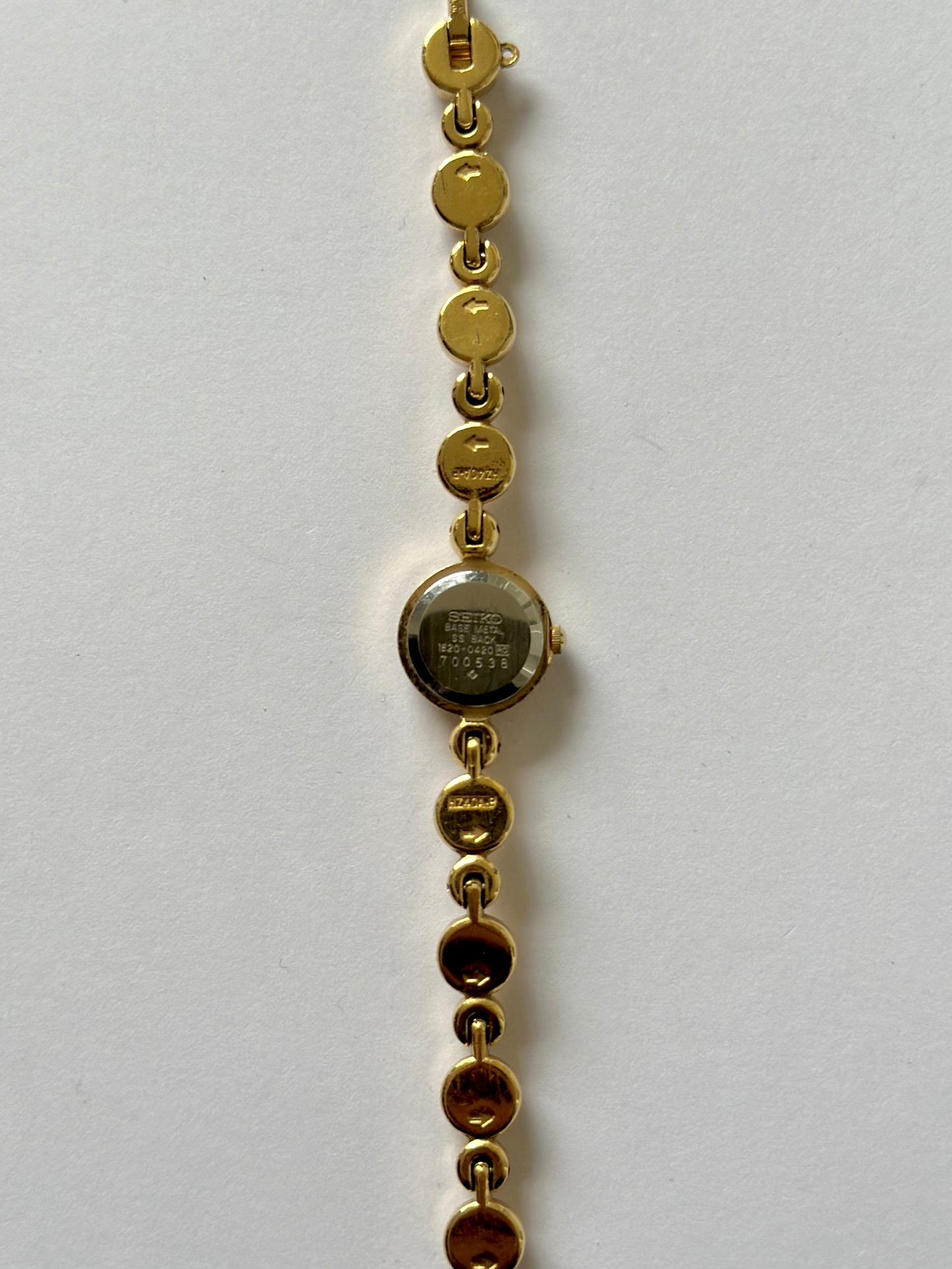 RARE Seiko Ruby Gold Watch