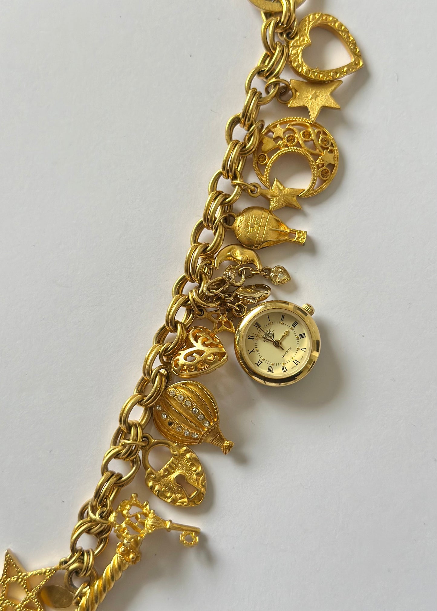 Kirk’s Folly Charm Gold Watch