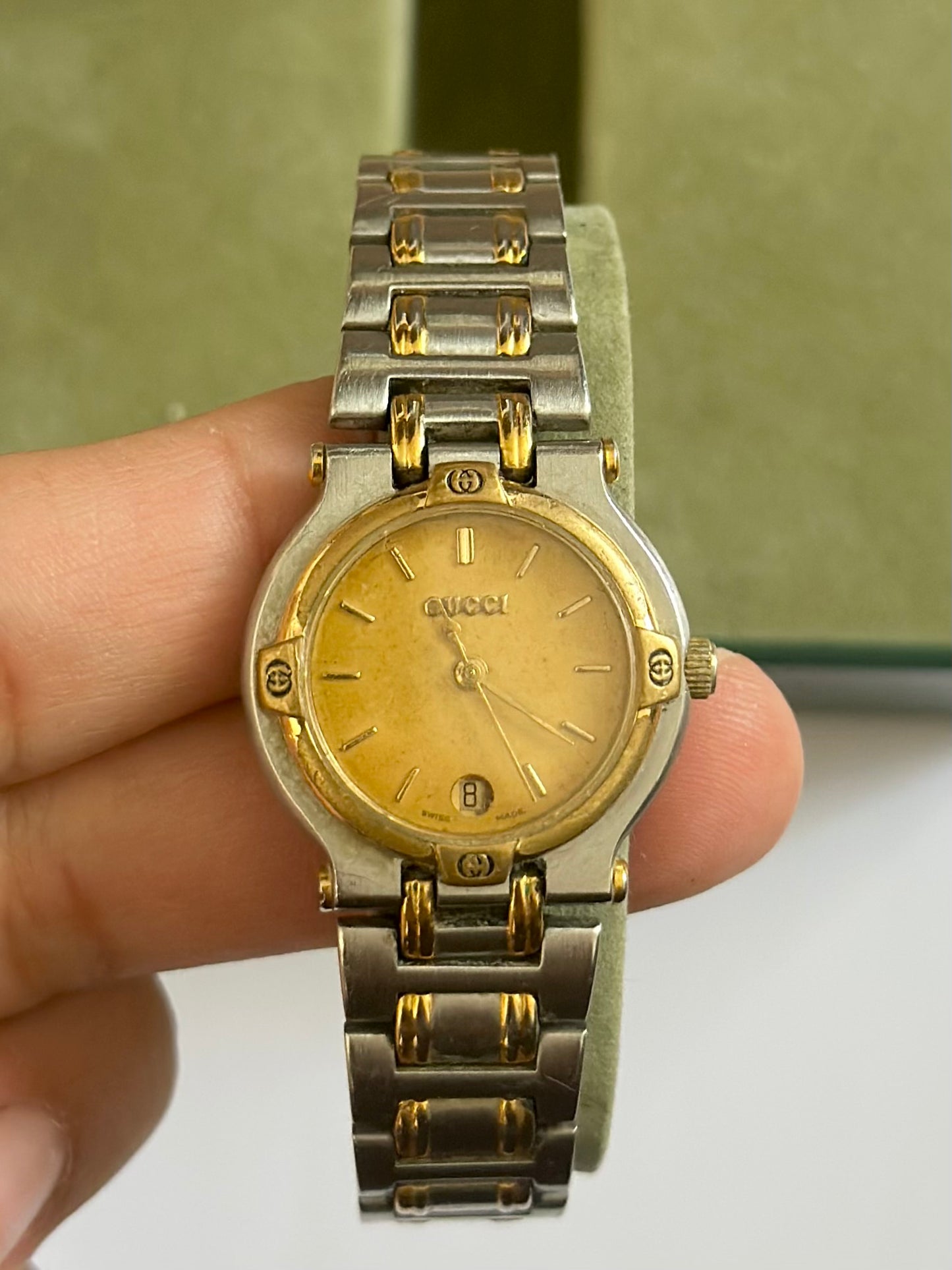 Gucci Two Tone Watch