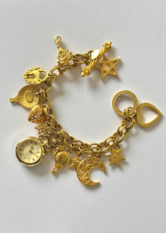 Kirk’s Folly Charm Gold Watch