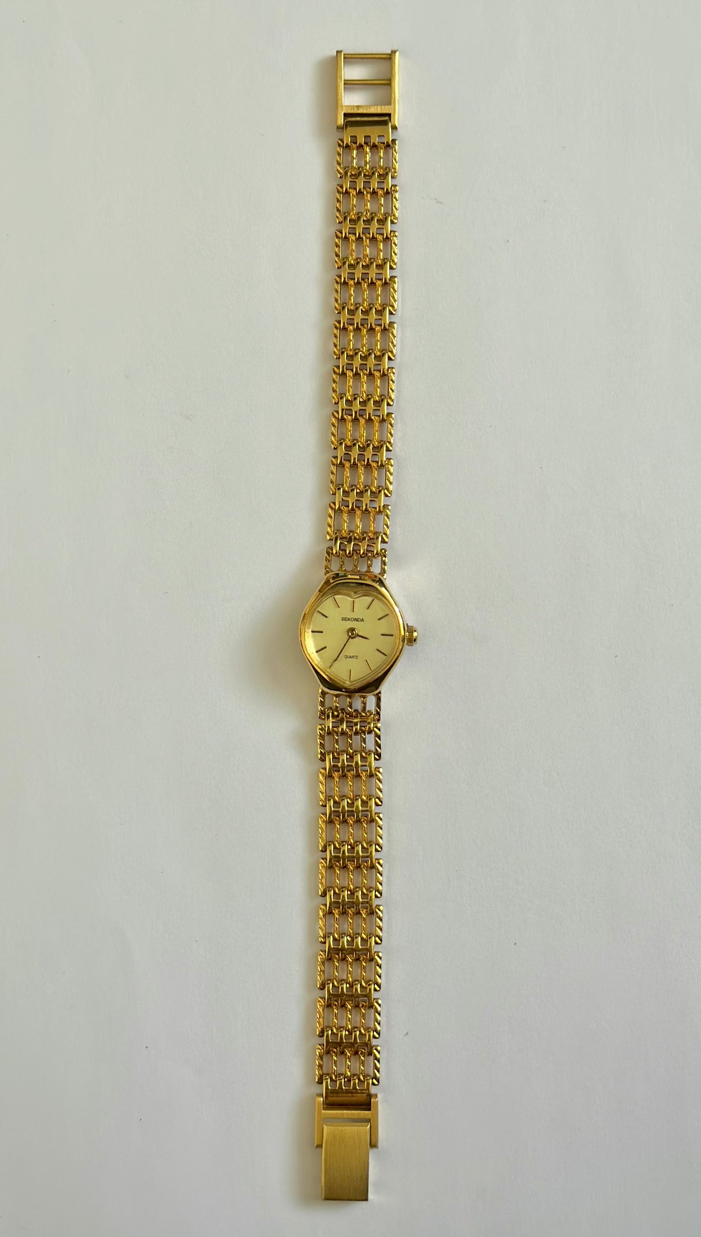 Heart Gold Watch