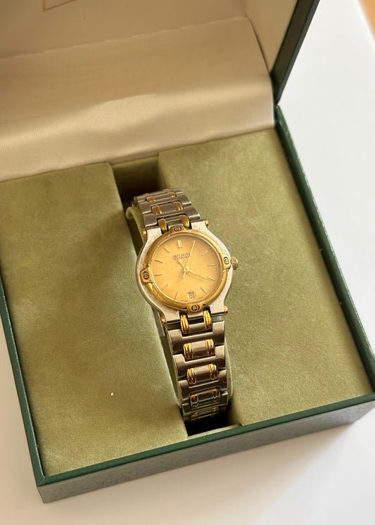 Gucci Two Tone Watch