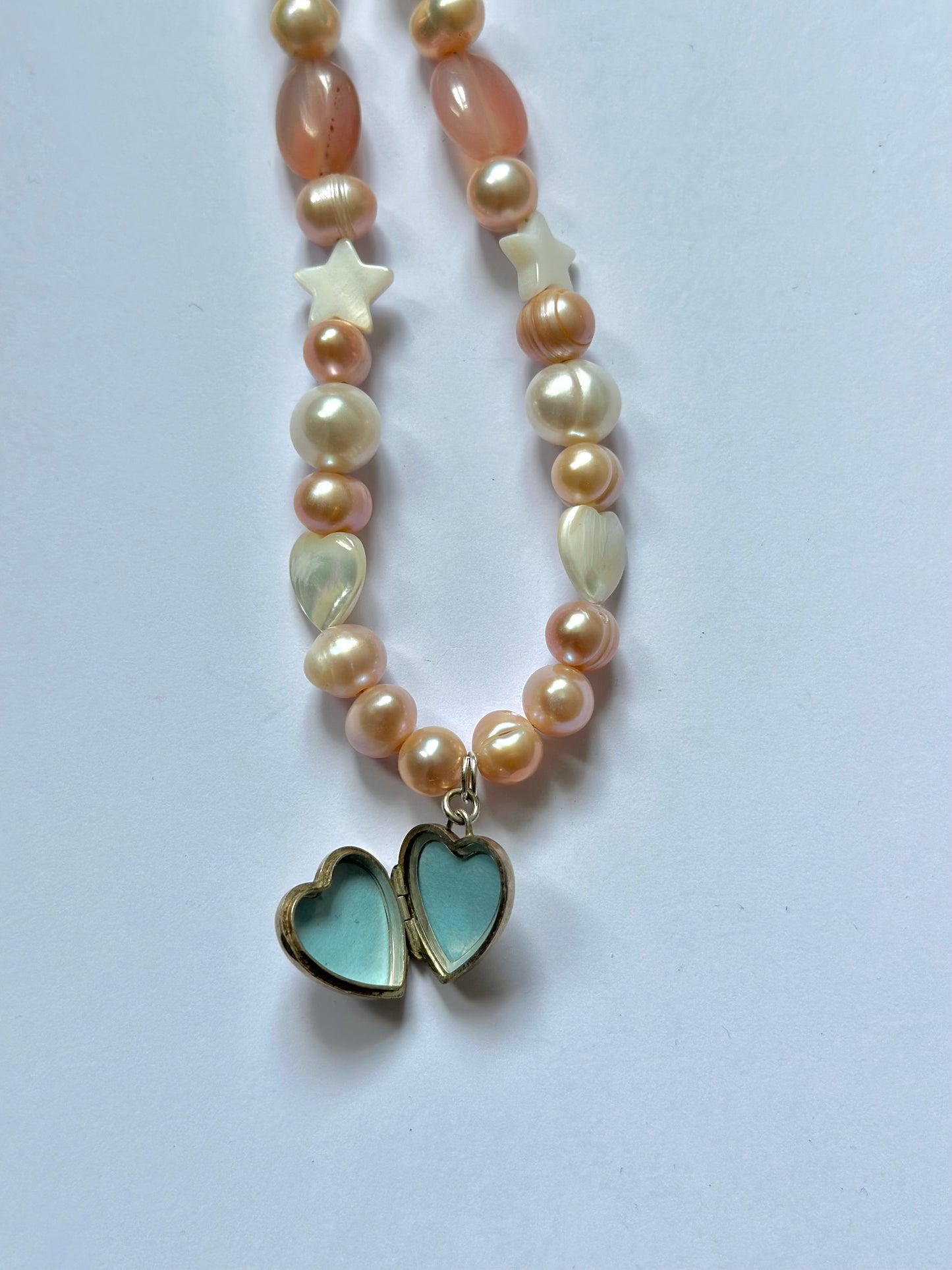 Silver Locket Necklace