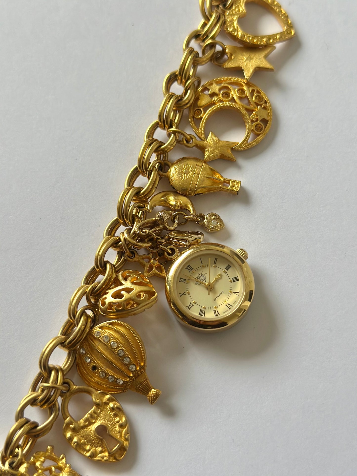 Kirk’s Folly Charm Gold Watch