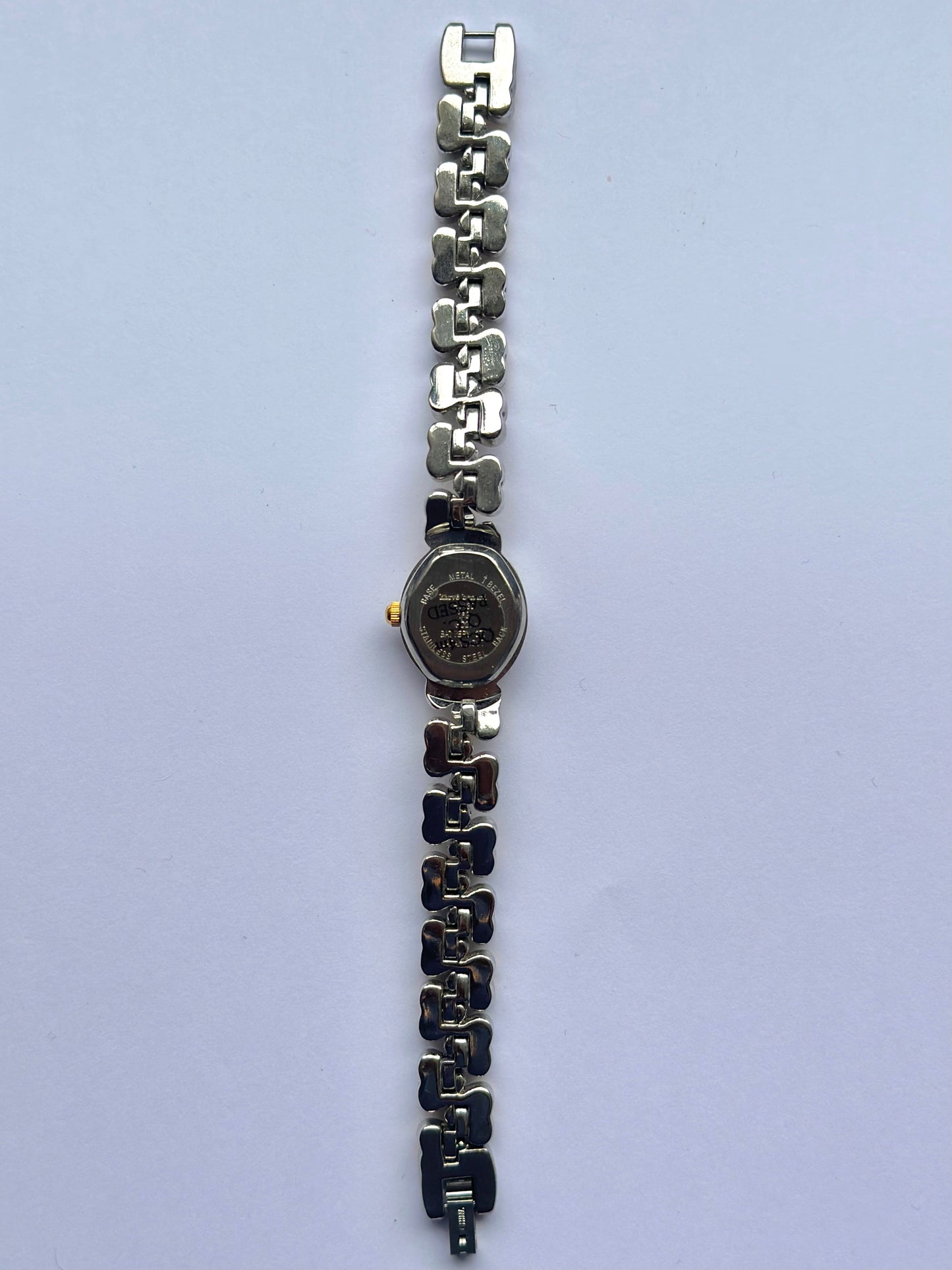 Two Tone Heart Watch