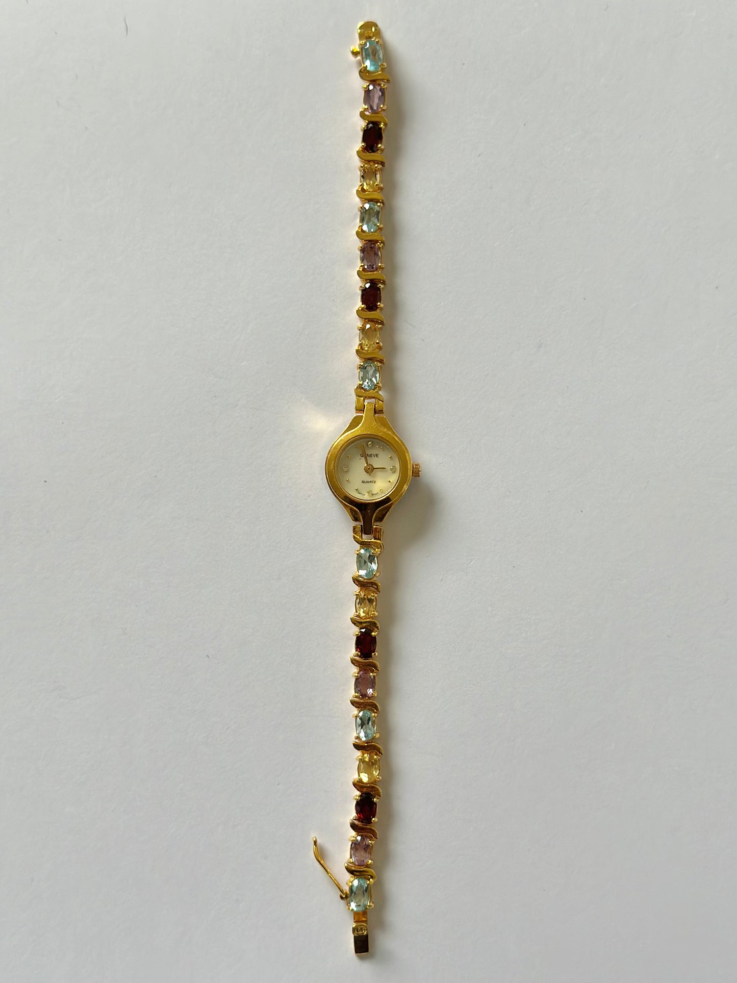 Gold Multi Gem Watch (sells for £100+)
