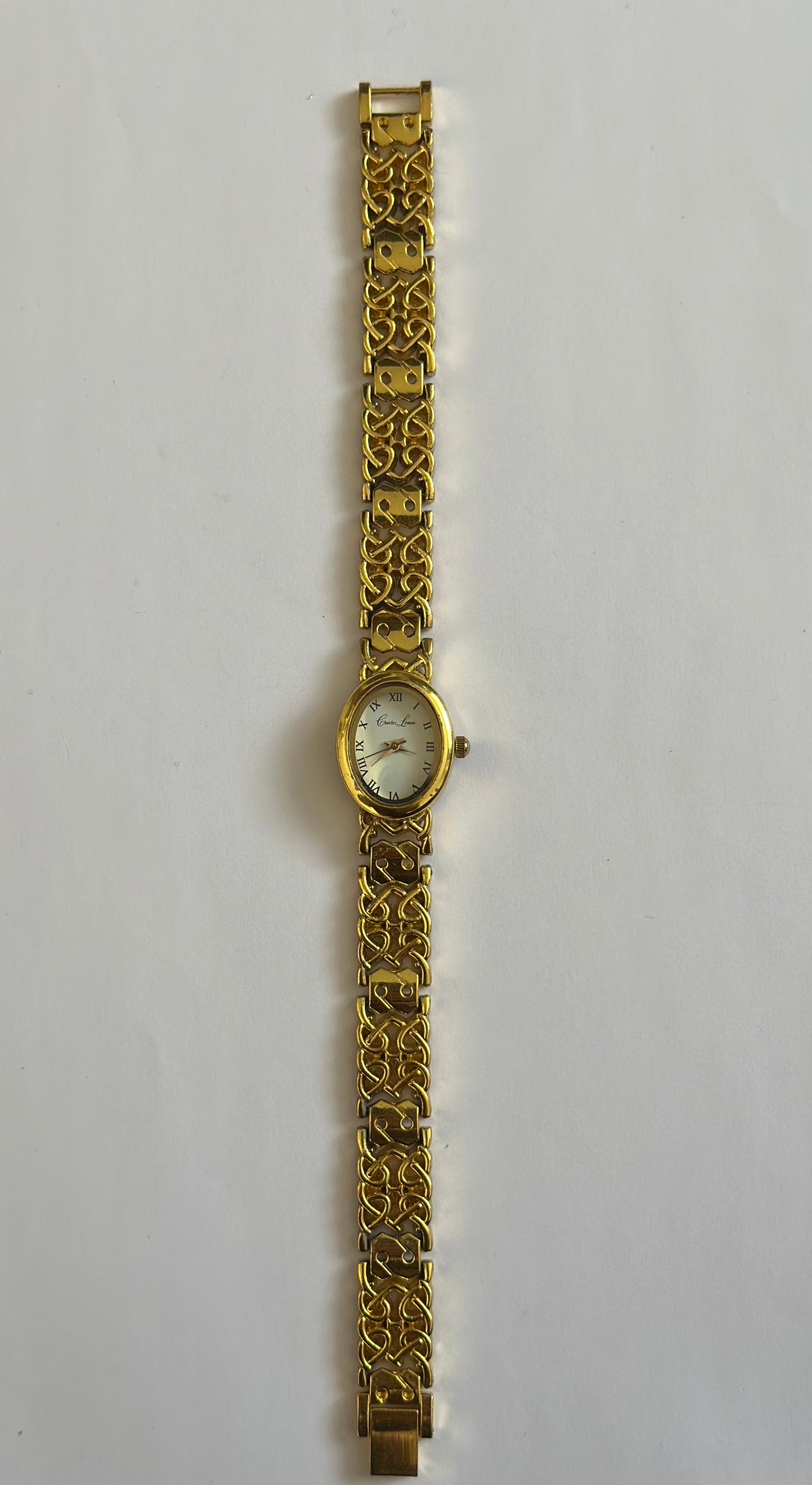 Pattern Gold Watch