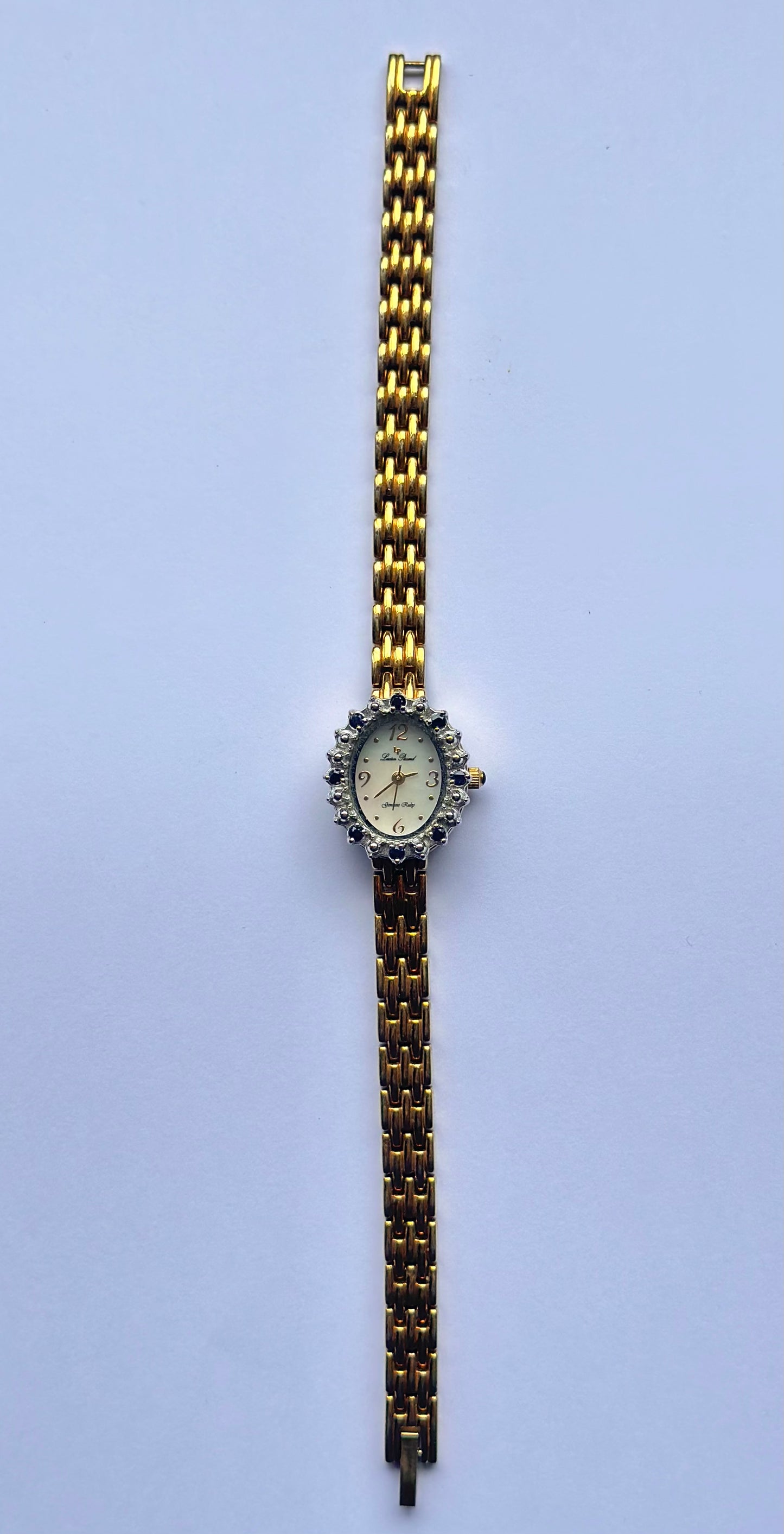 Genuine Ruby Gold Watch