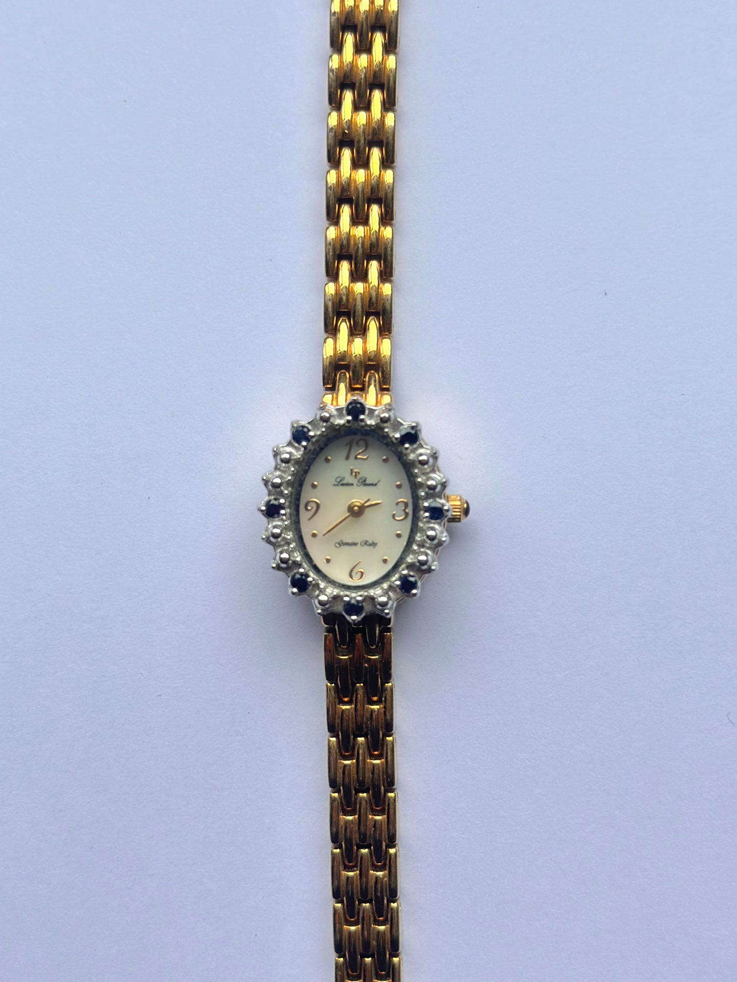 Genuine Ruby Gold Watch