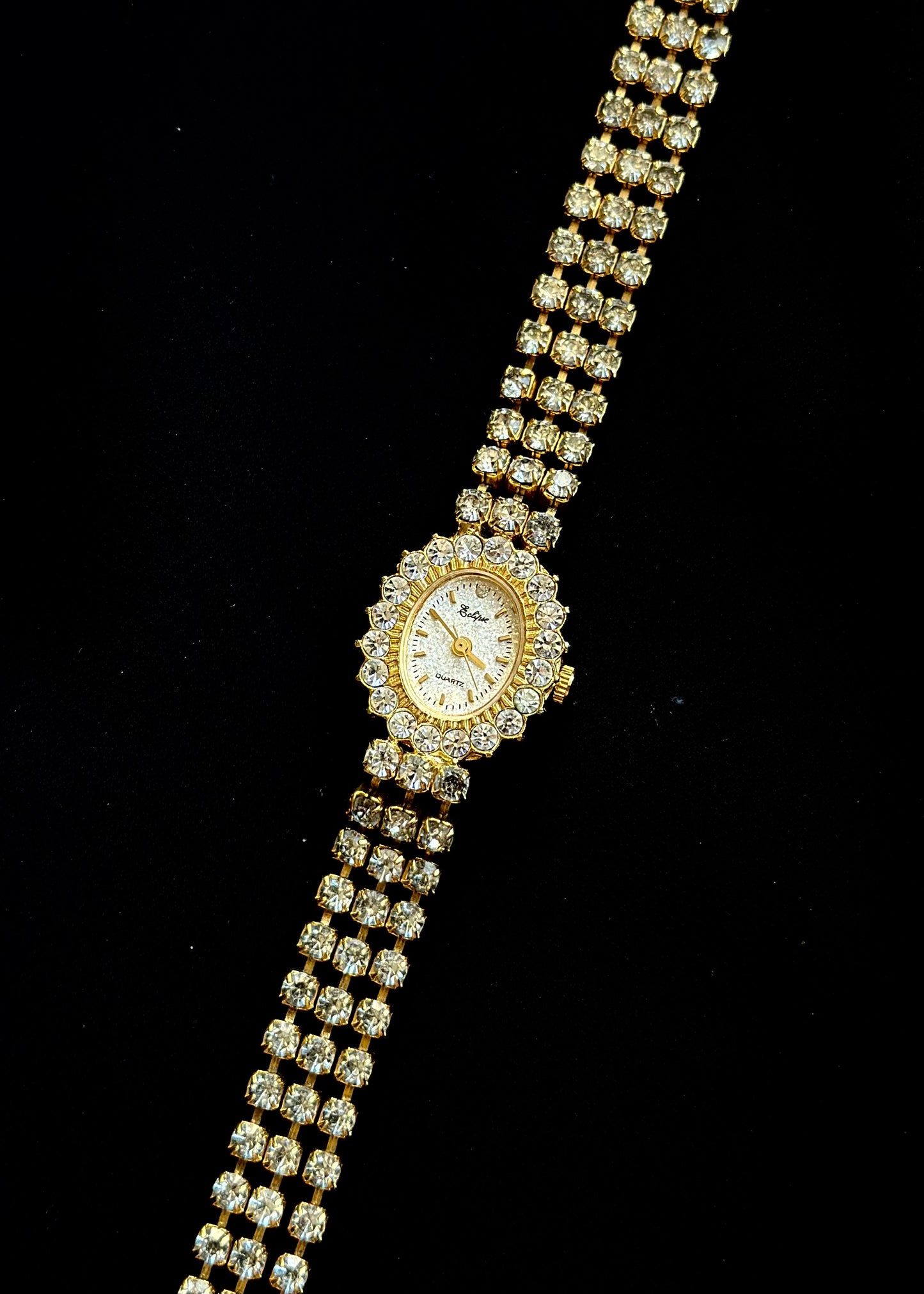 Diamante Gold Watch