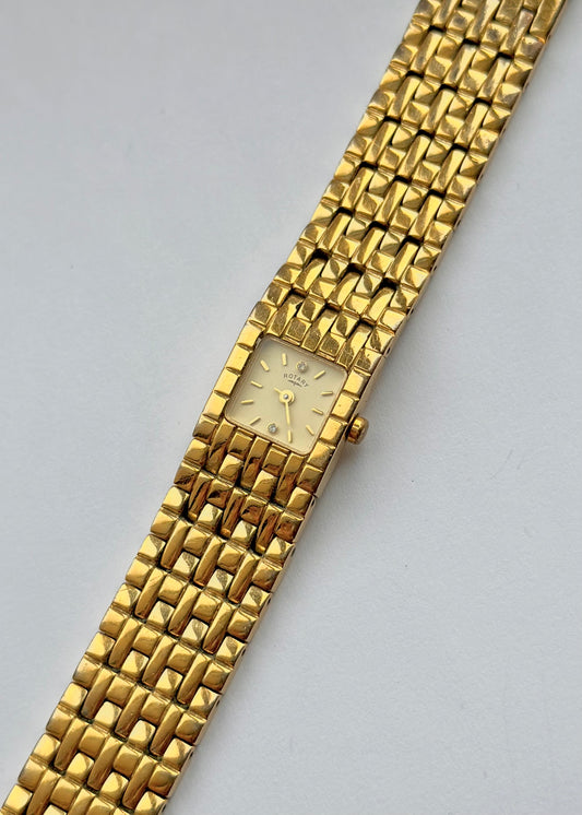 Chunky Gold Watch