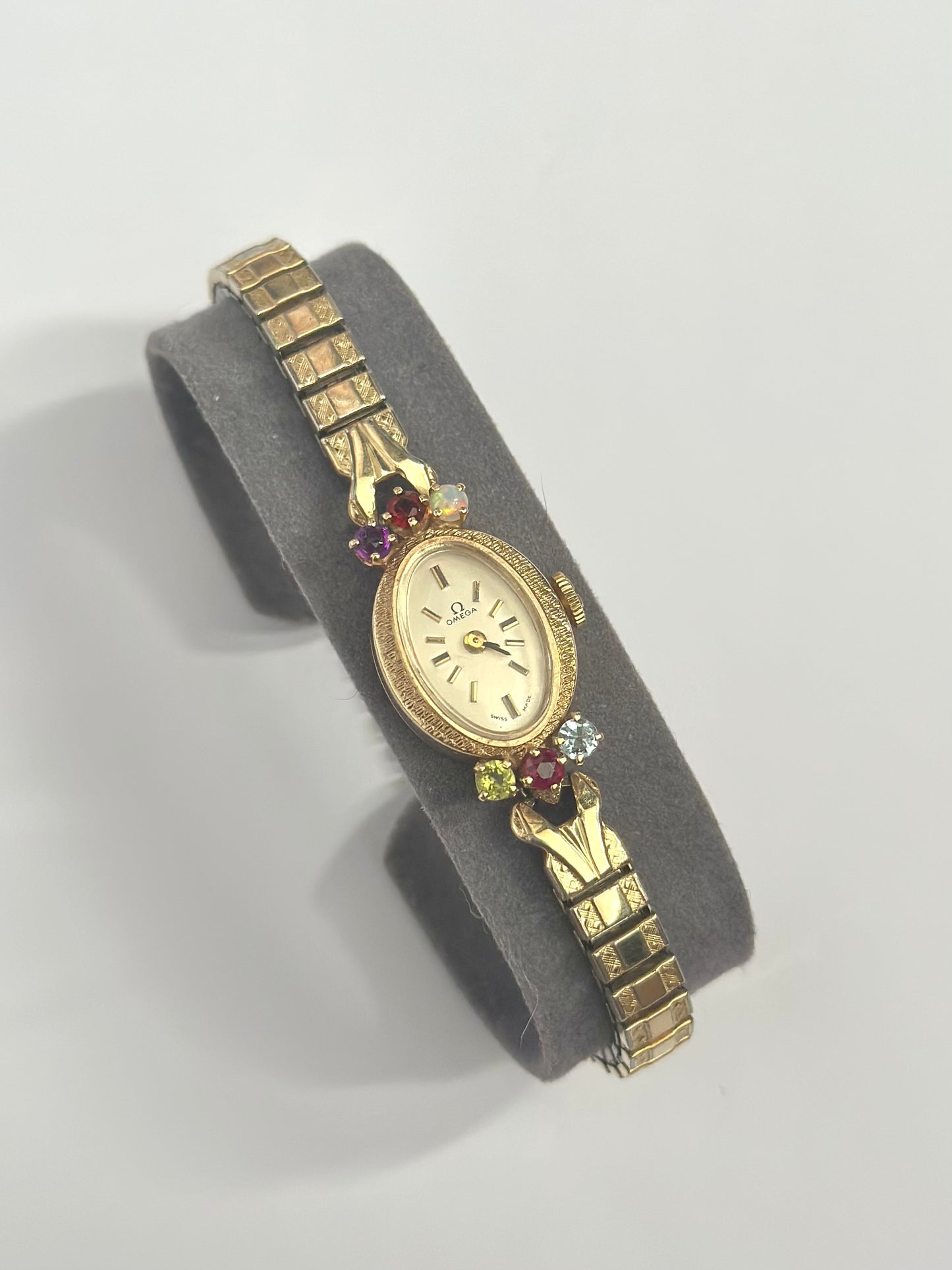 Omega Mechanical Stone Watch