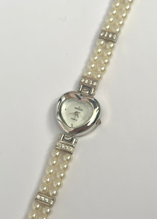 Heart Pearl Watch