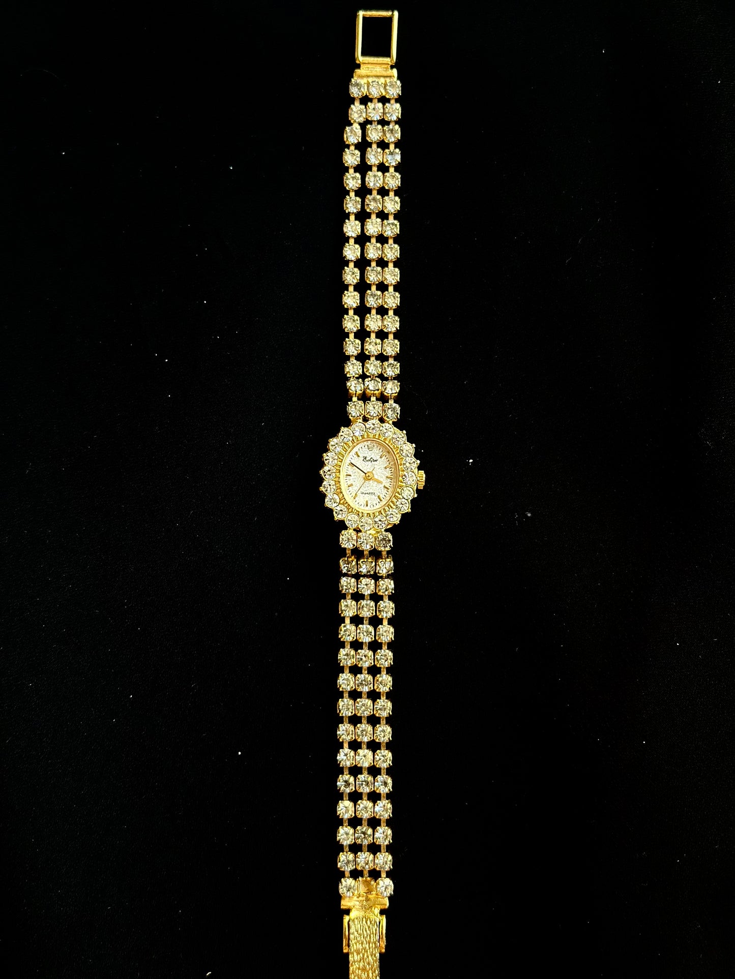 Diamante Gold Watch