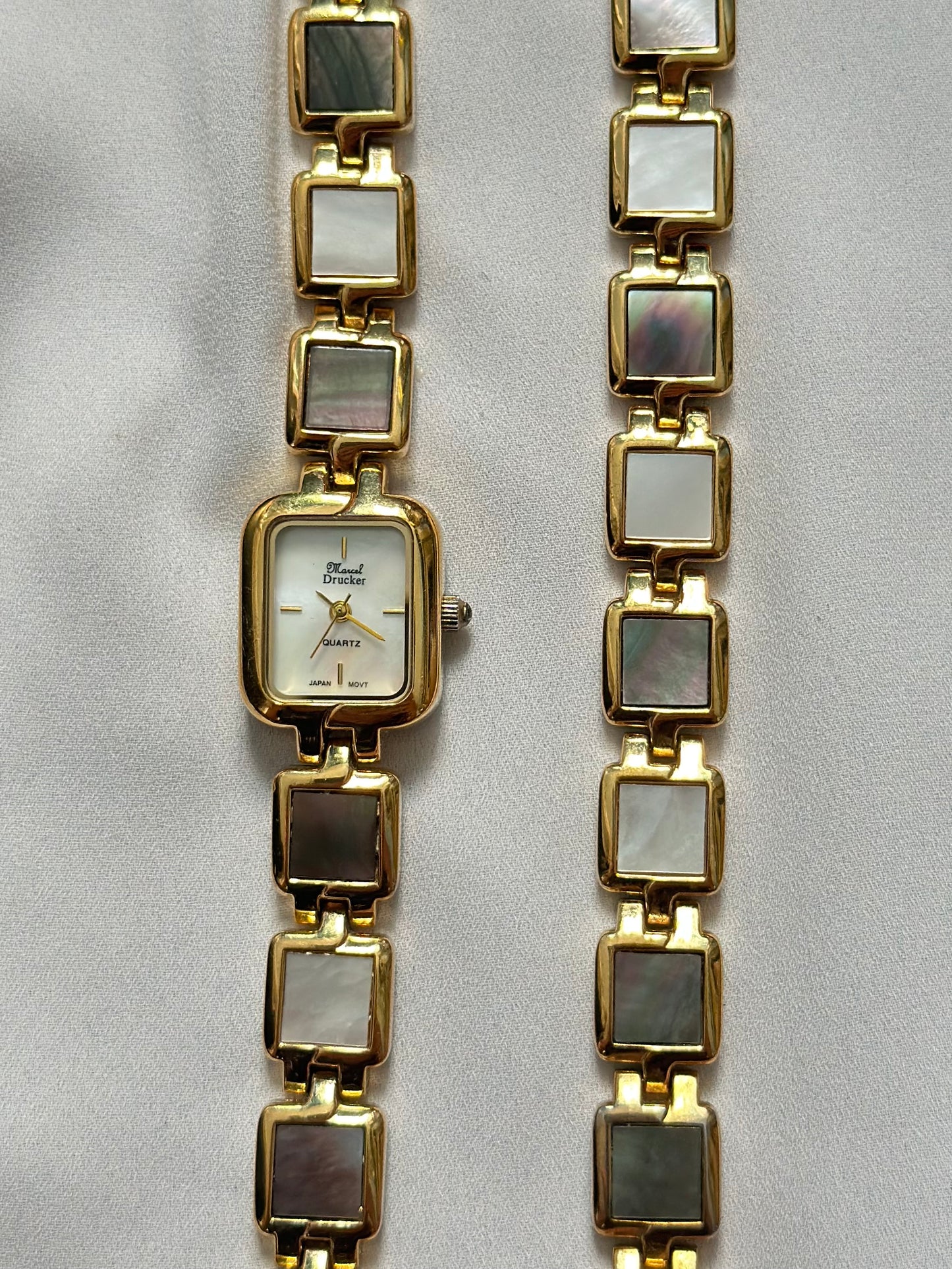 Signature Gold Watch and Bracelet