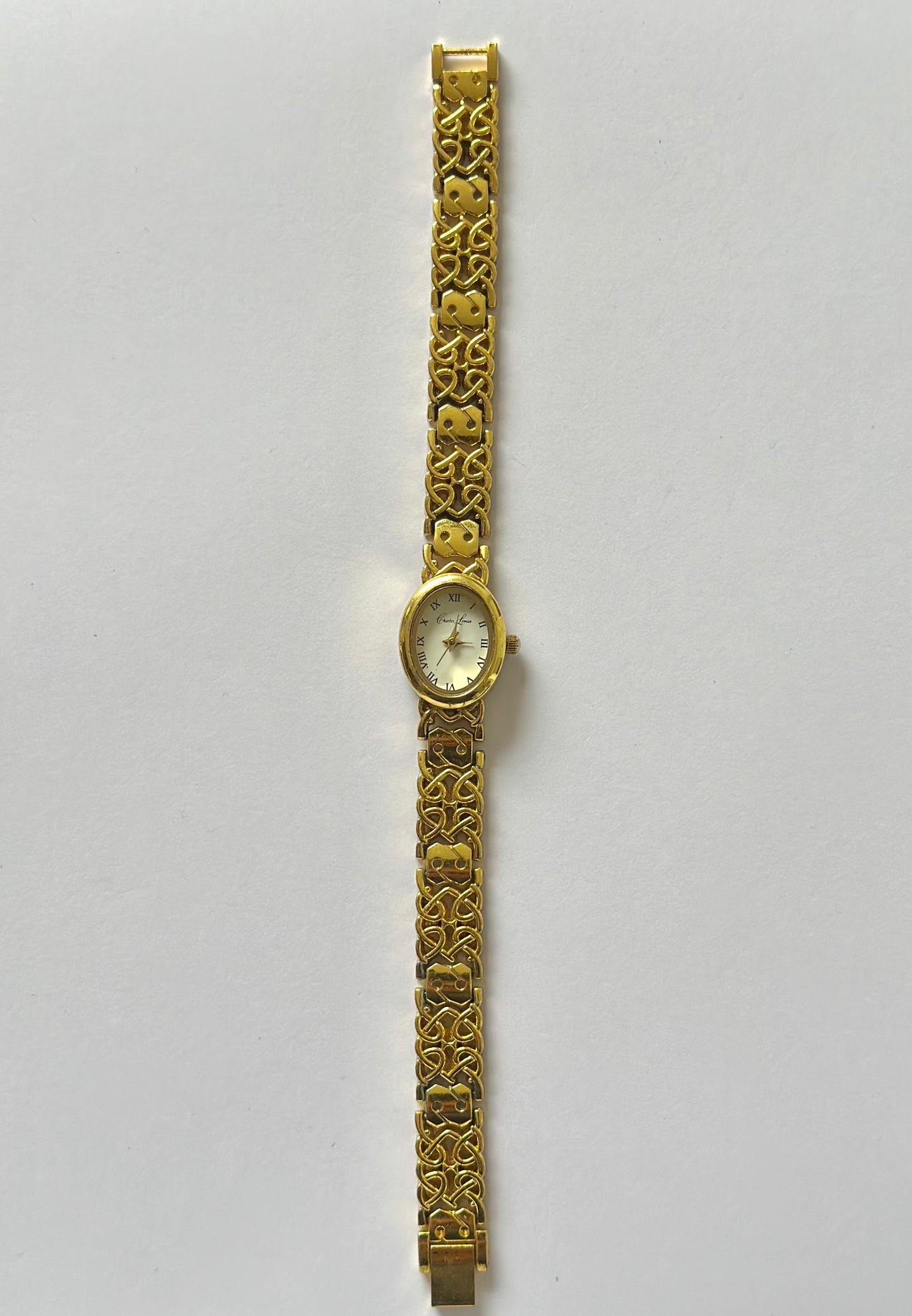 Gold Pattern Watch