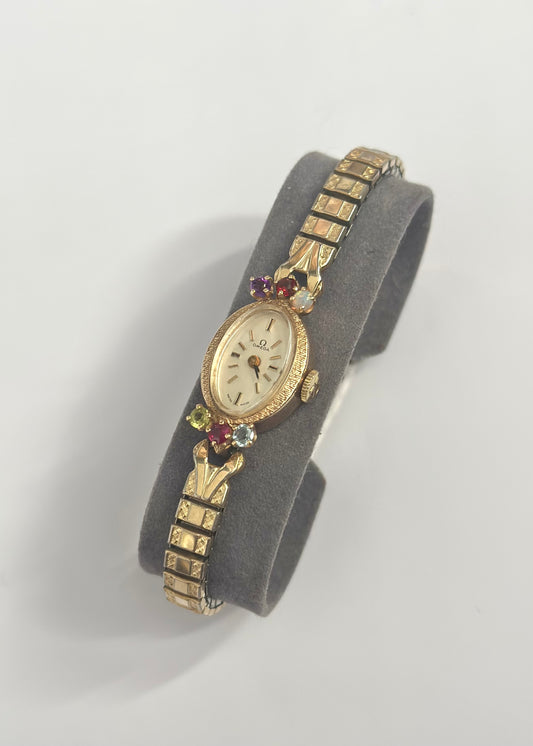 Omega Mechanical Stone Watch