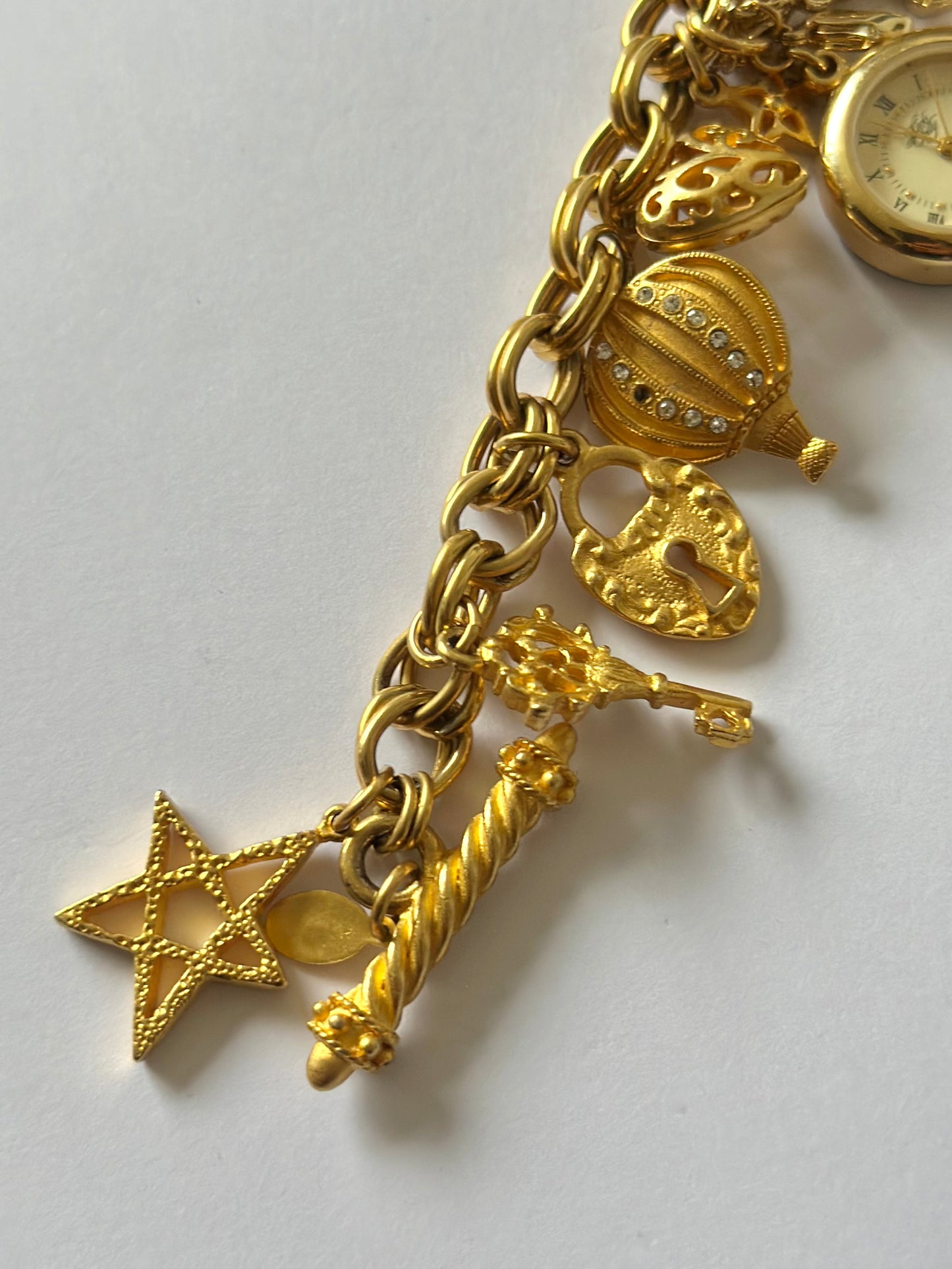 Kirk’s Folly Charm Gold Watch