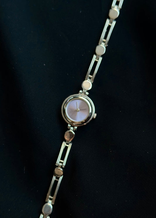 Dainty Silver Watch