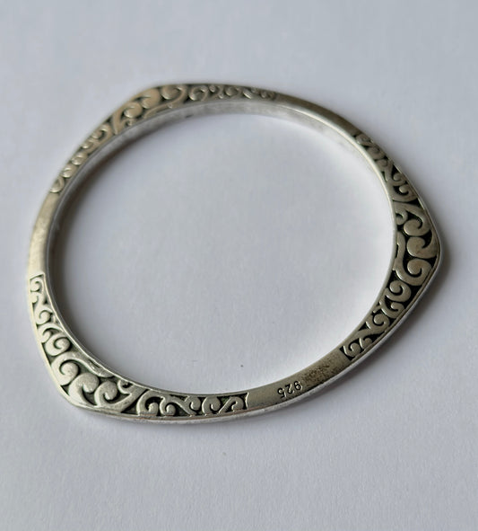 Sterling Silver Bangle