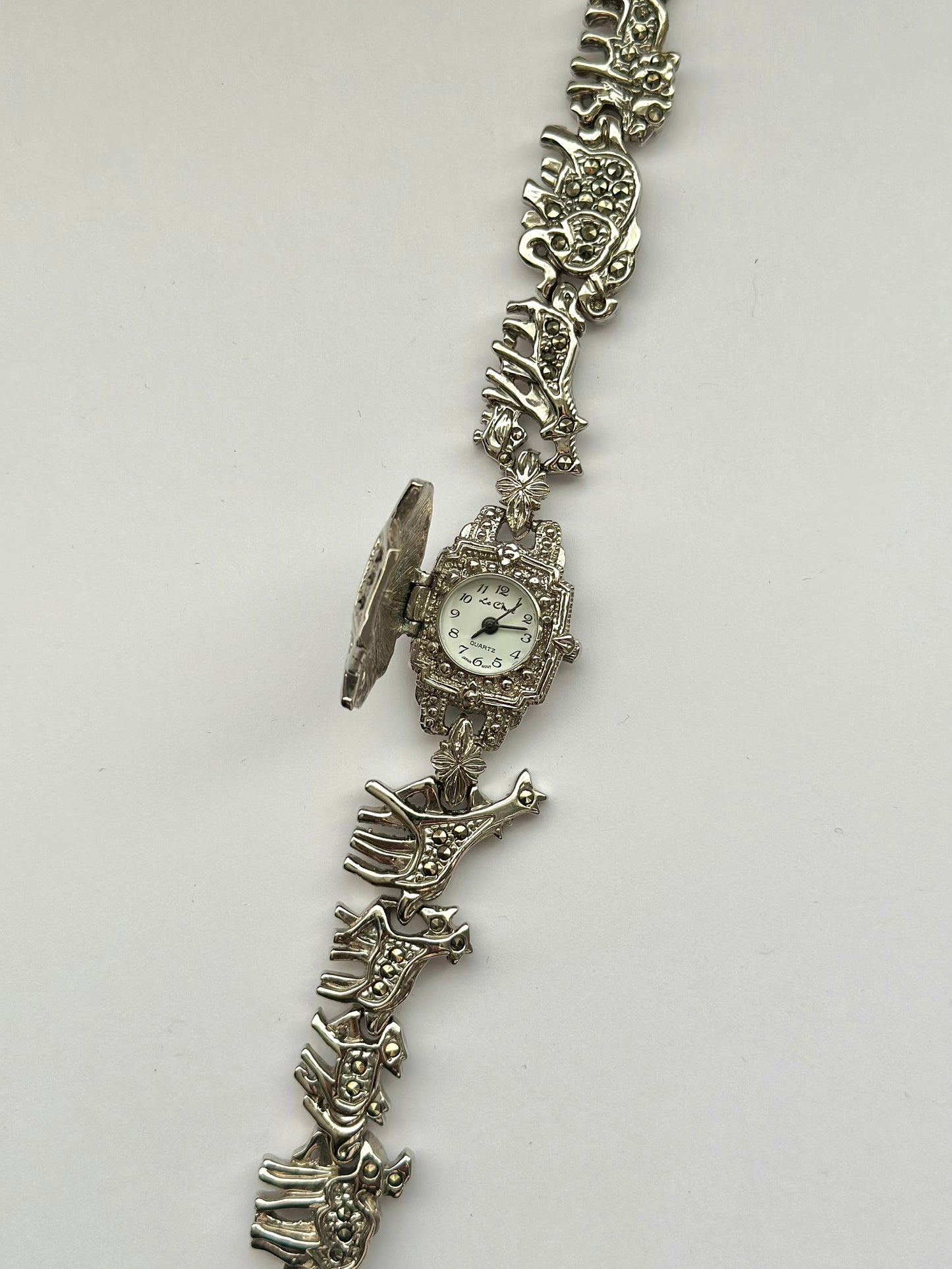 Silver Peakaboo Watch