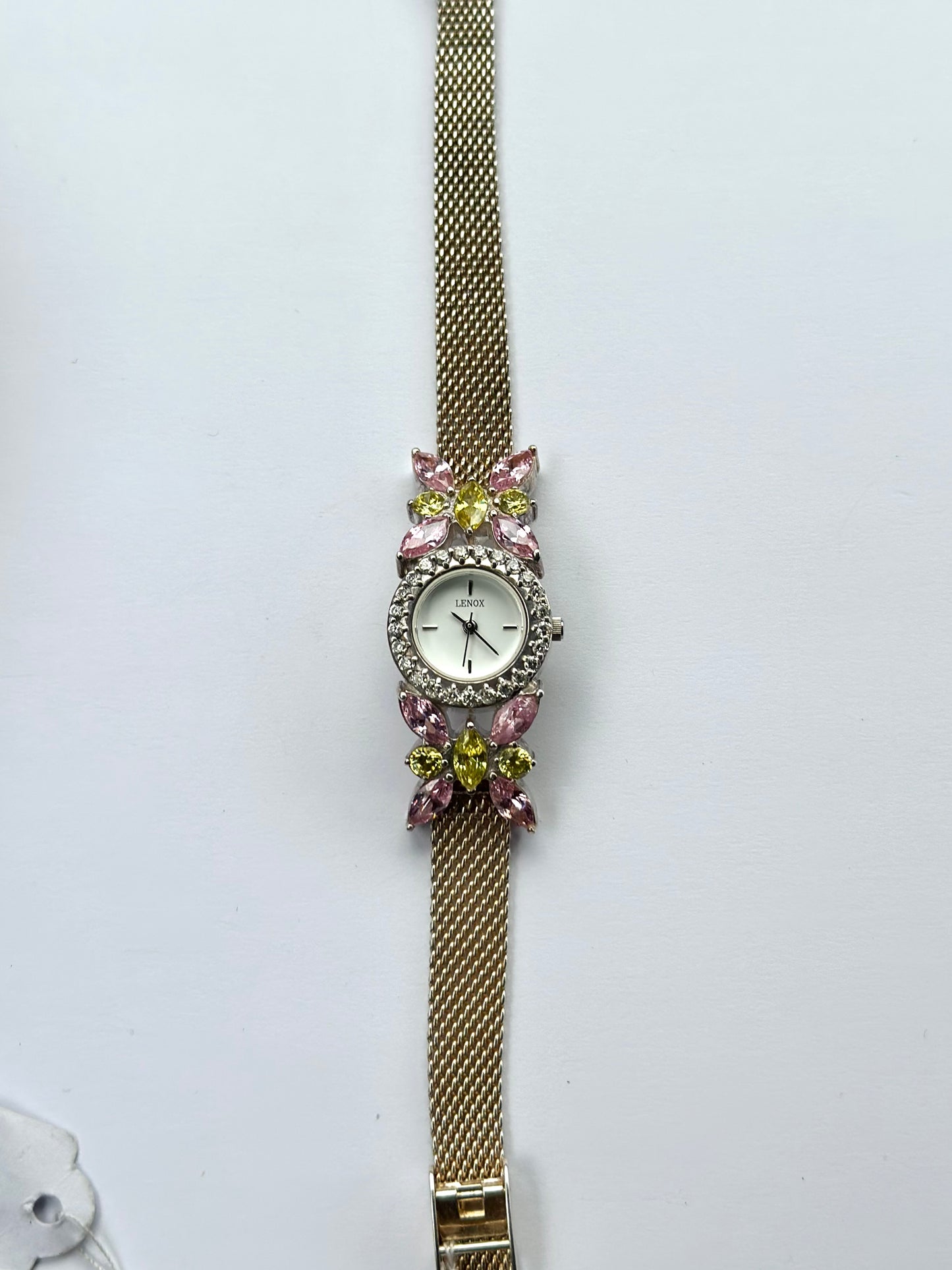 Sterling Silver Butterfly Watch