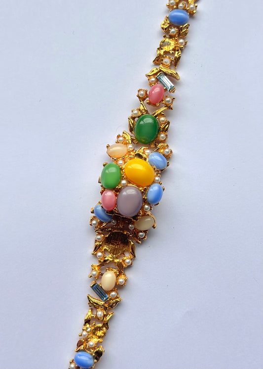 Gold Stone Watch