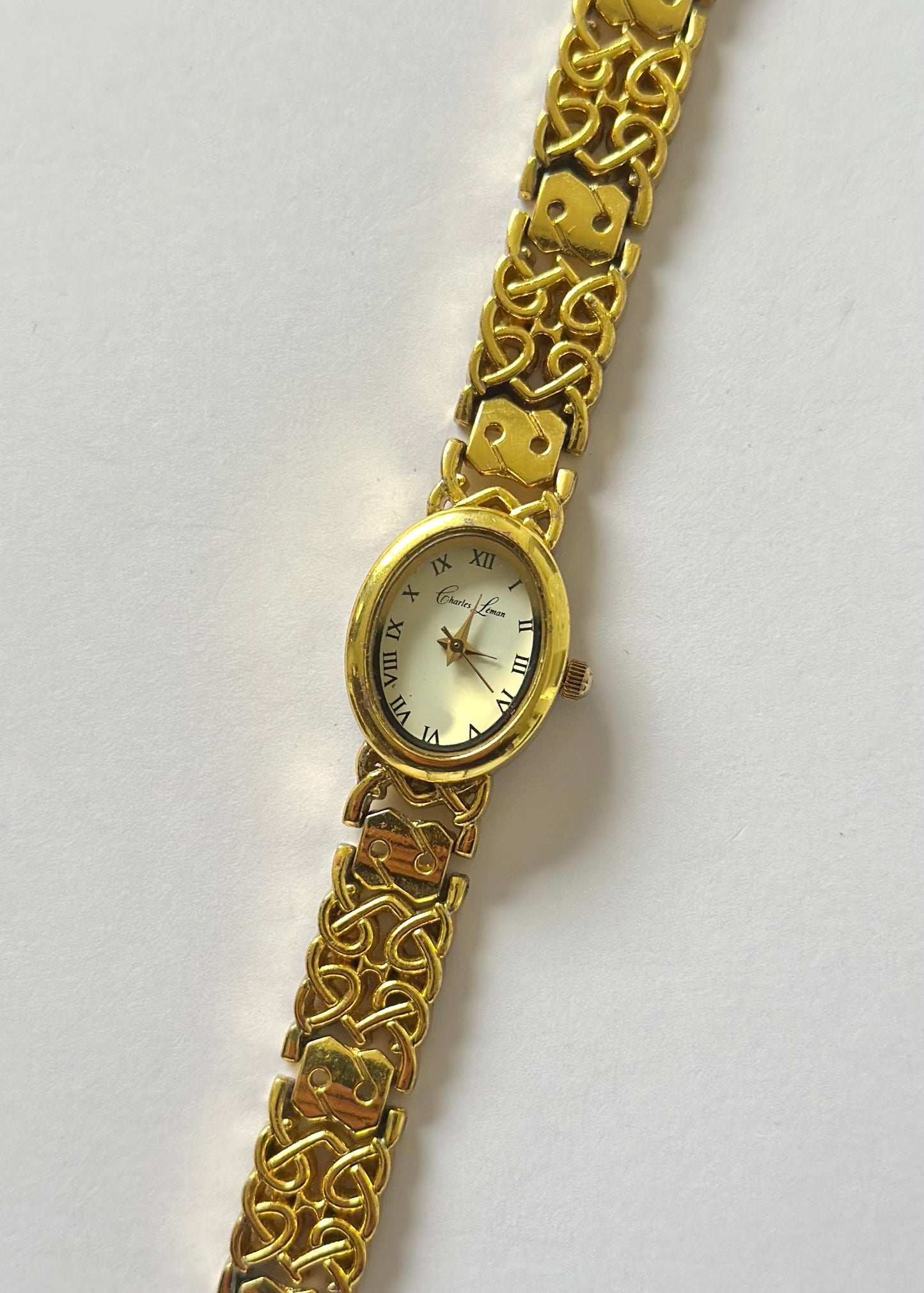 Gold Pattern Watch
