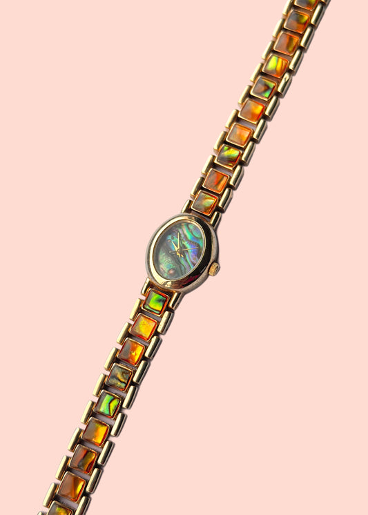 Abalone Gold Watch