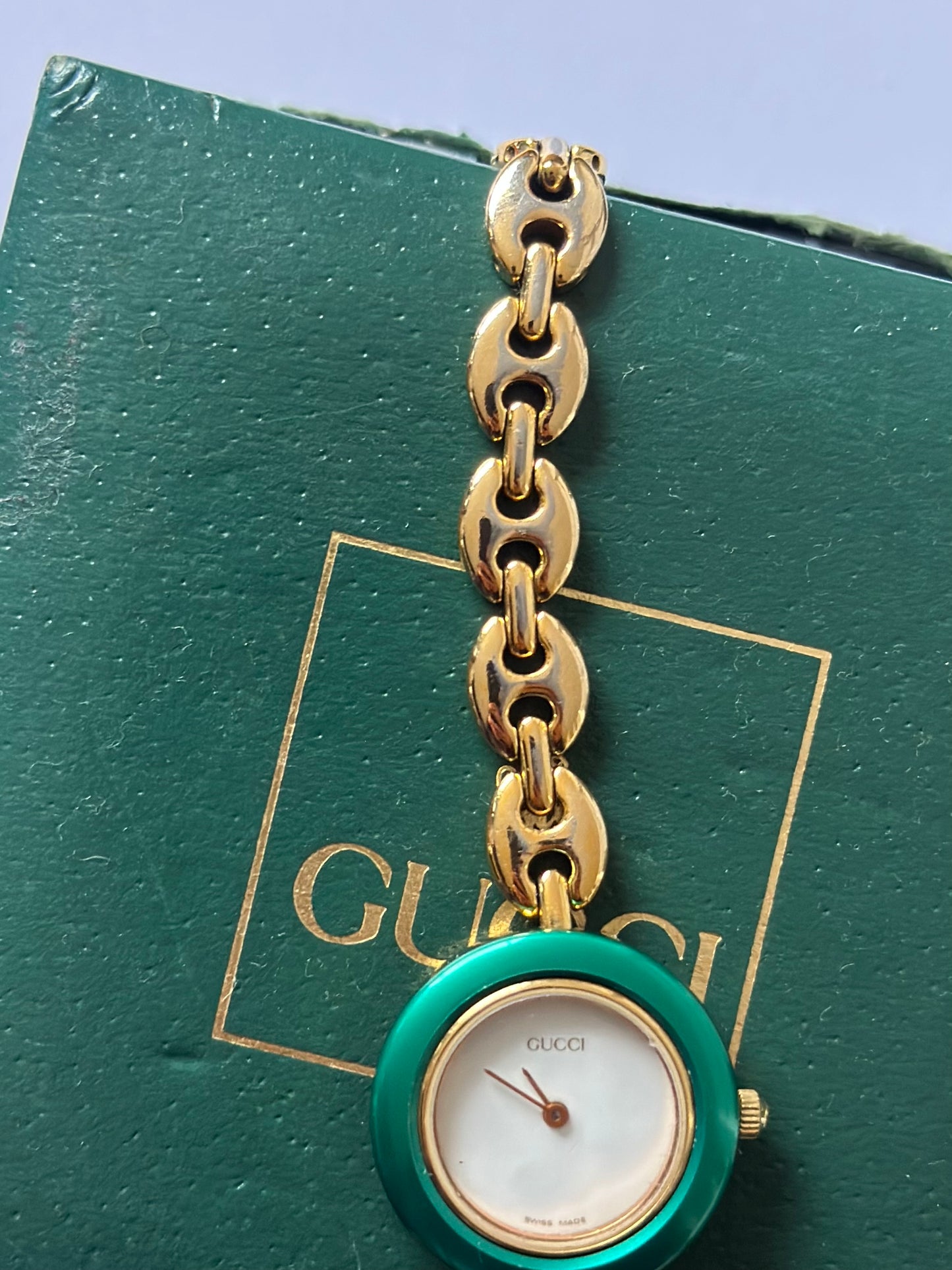 Authentic Gucci Bezel Watch 1990s