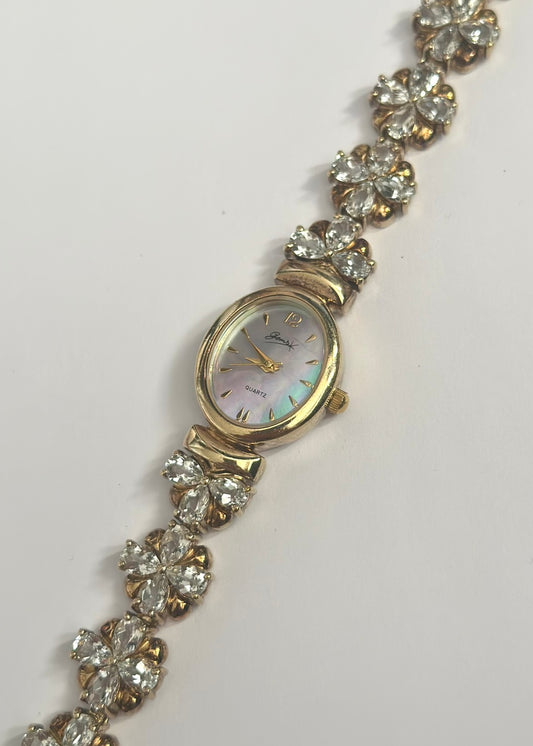 Sterling Silver Gem Watch