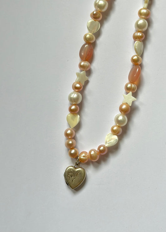 Silver Locket Necklace