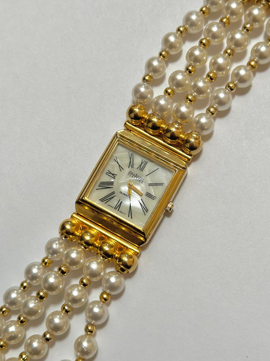 Chunky Pearl Watch