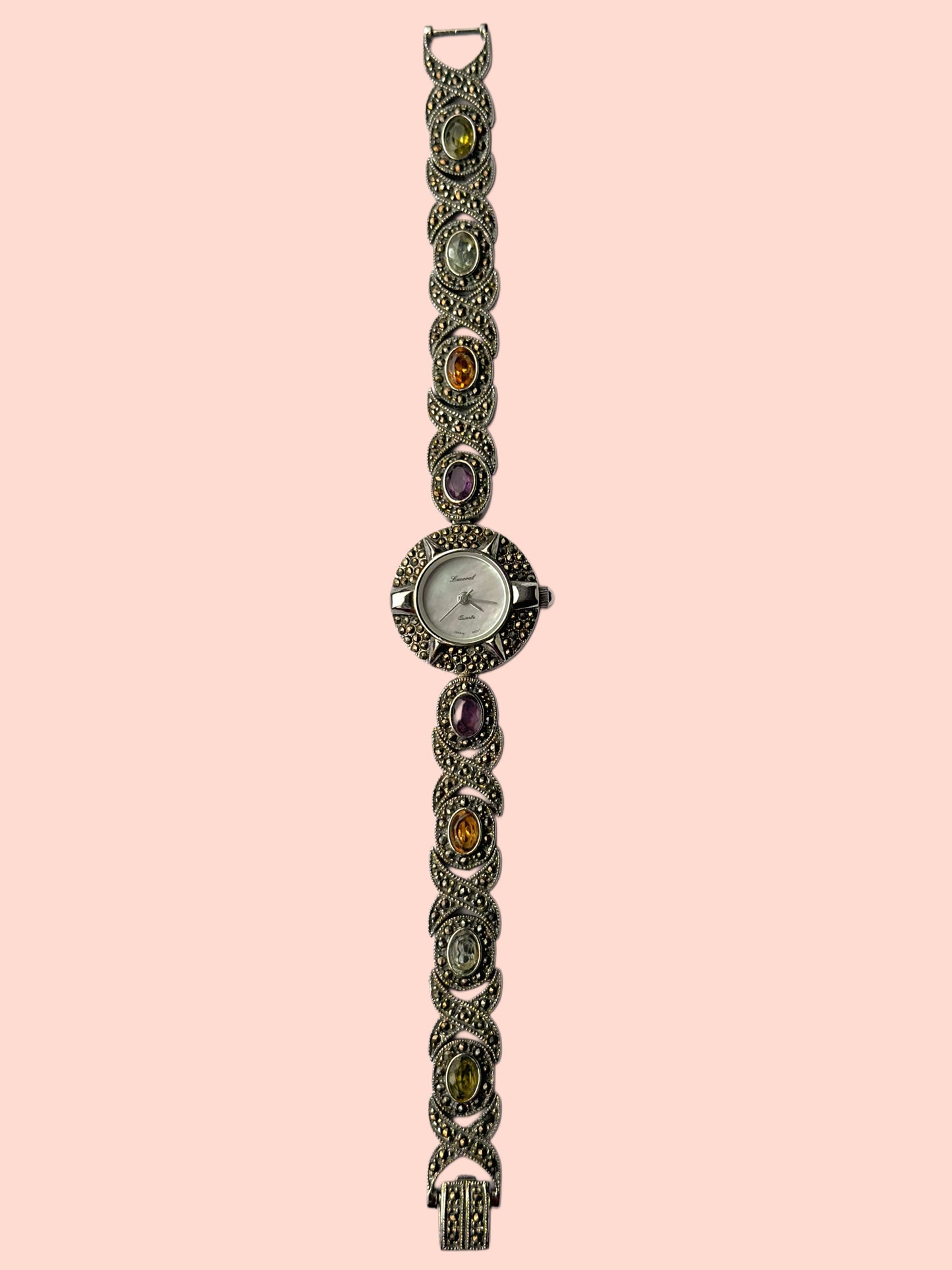 Silver Stone Watch