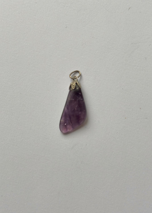 Sterling Silver Amethyst Pendant