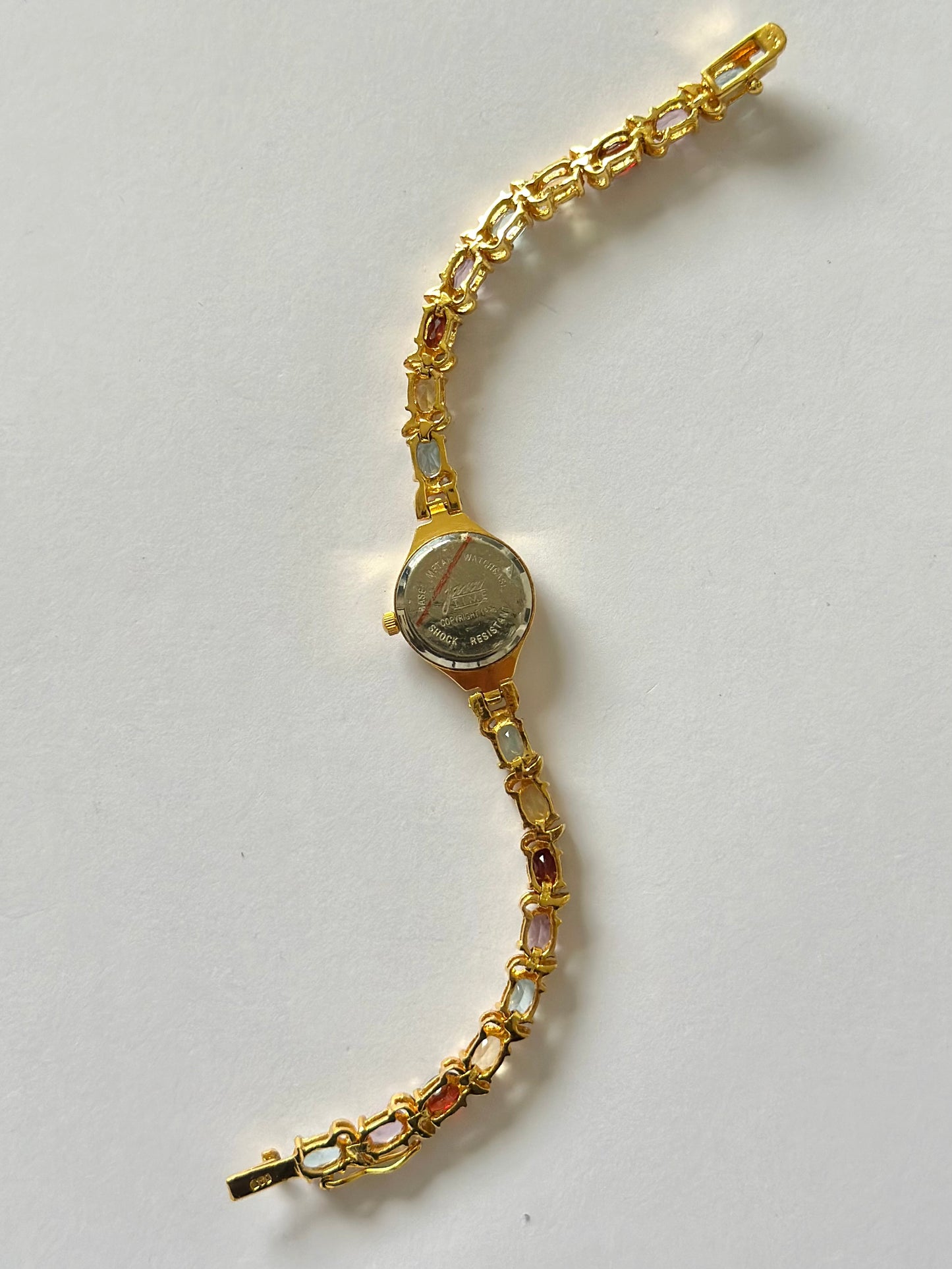 Gold Multi Gem Watch (sells for £100+)