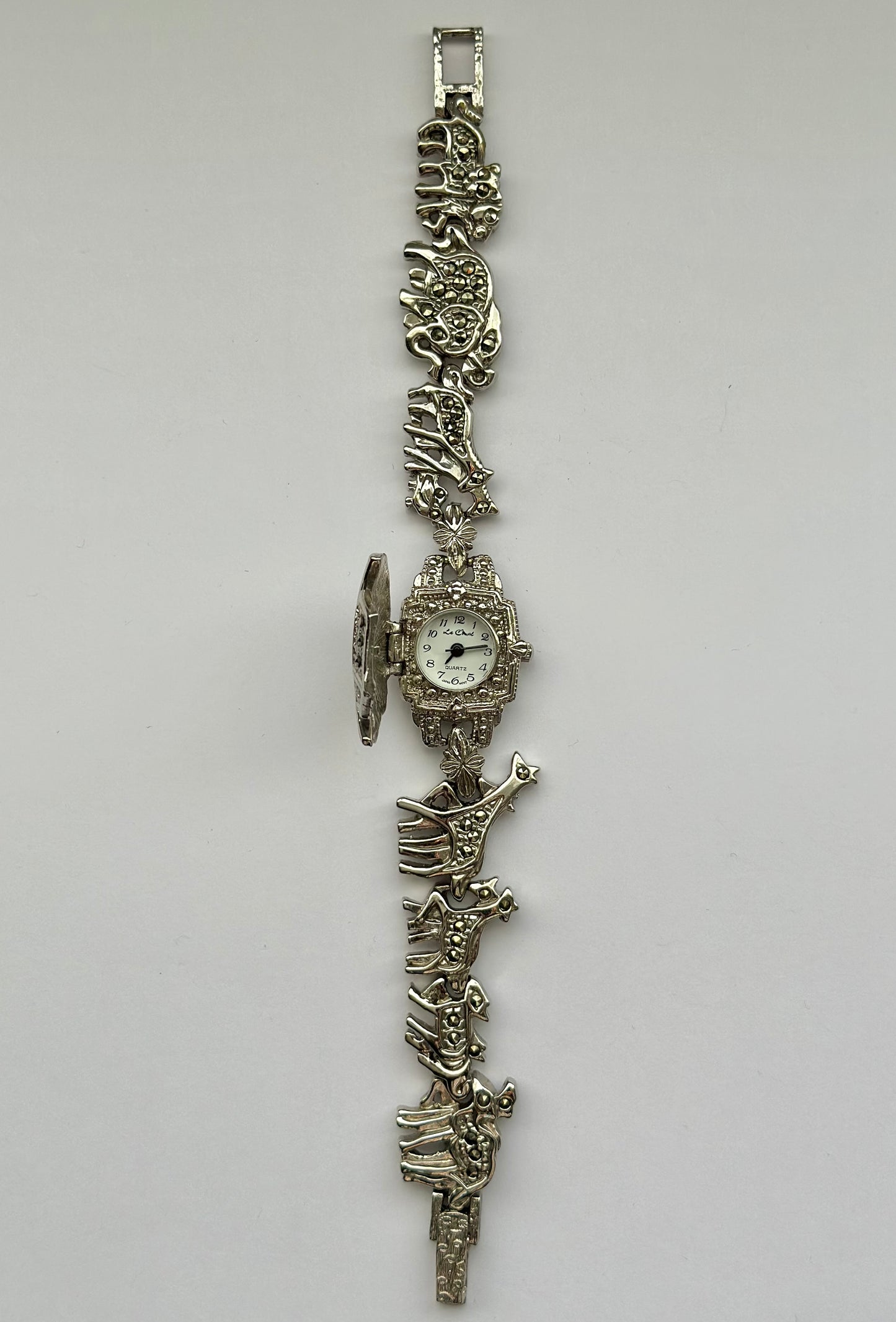 Silver Peakaboo Watch