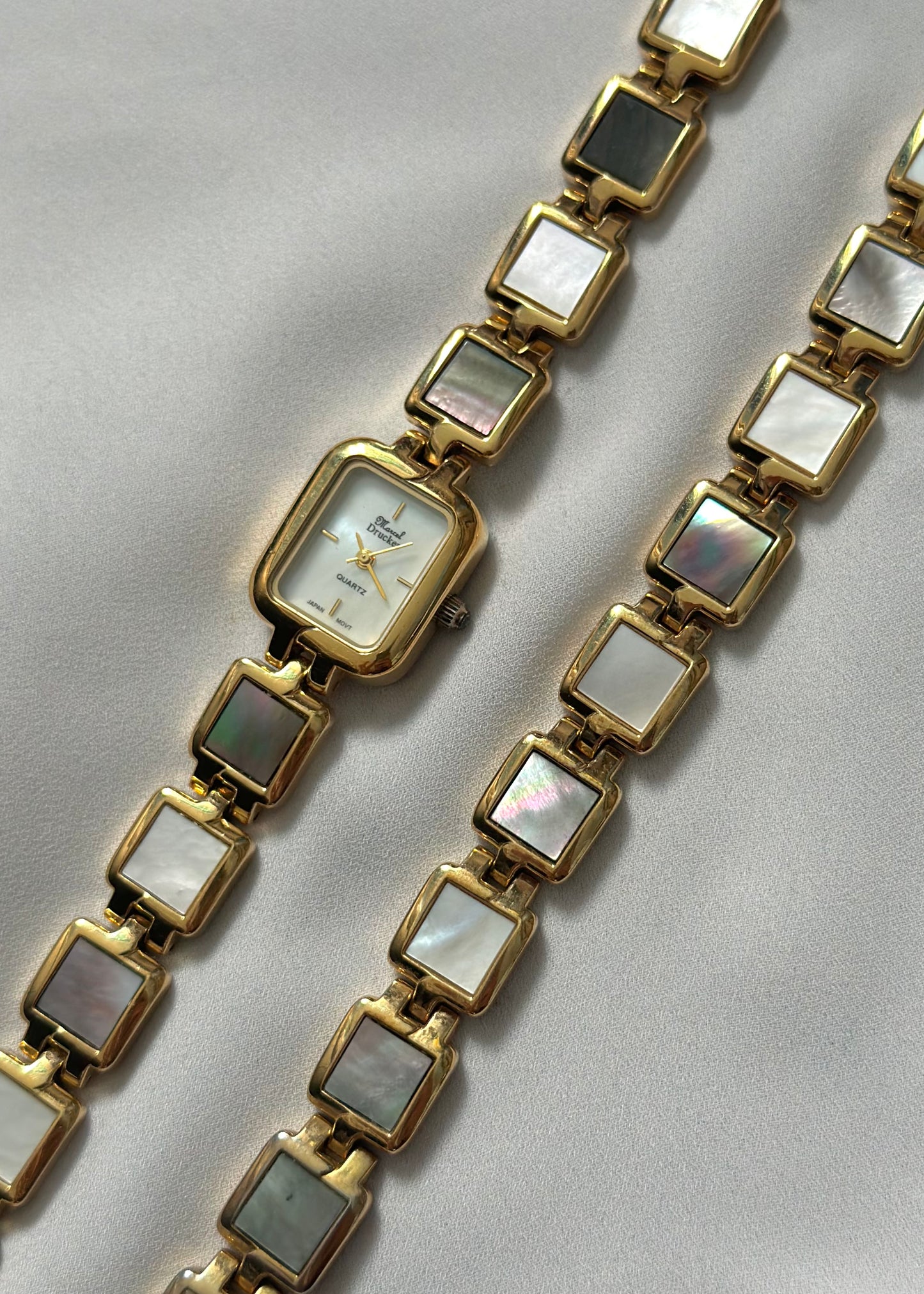 Signature Gold Watch and Bracelet